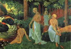 Paul Serusier Bathers with White Veils Norge oil painting art